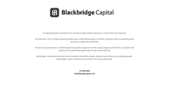 Desktop Screenshot of bbridgecapital.com